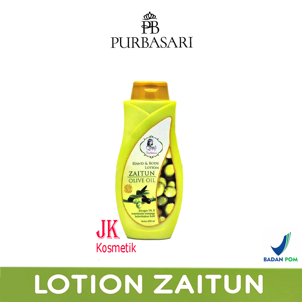 Purbasari Hand Body Lotion ZAITUN Olive Oil