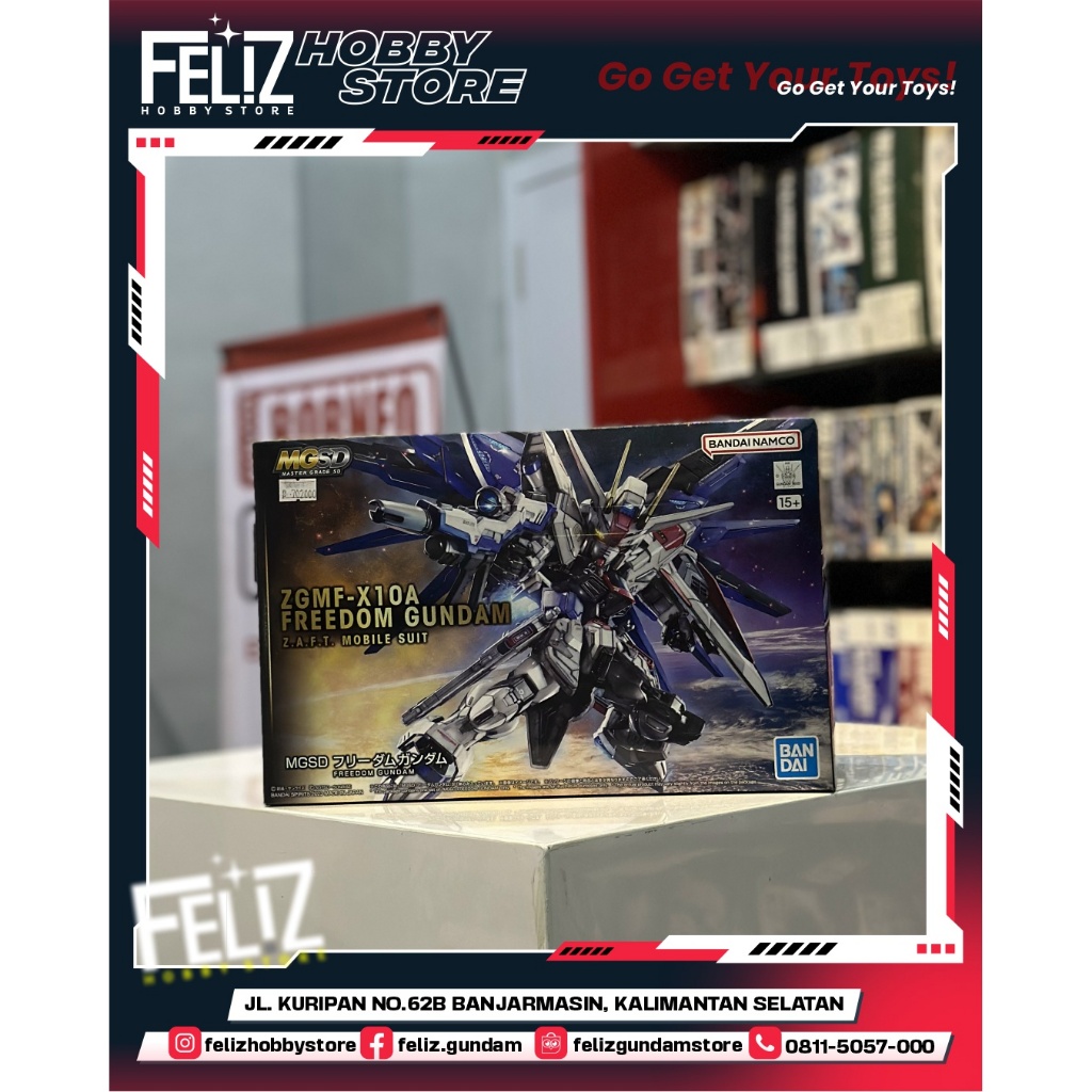 ( BANDAI ) MGSD ZGMF-X10A FREEDOM GUNDAM