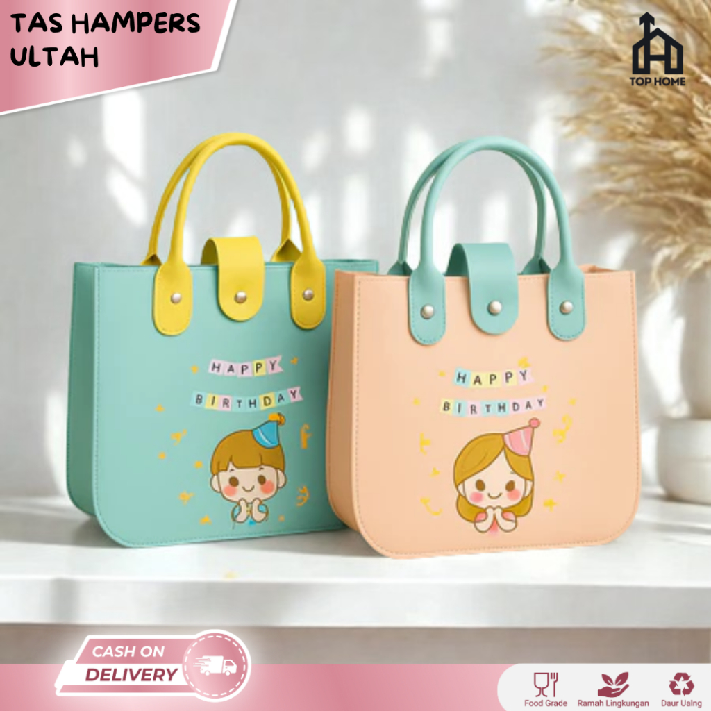 

Tas Hampers Ulang Tahun / Tas Ulang Tahun Anak / Goodie Bag Tas Kulit Souvenir Hadiah Ultah Anak