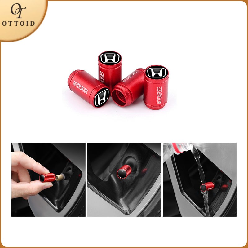 OTTOID 2PCS Ban pentil Motor Mobil /Tutup Pentil Ban Sport/ Tutup Pentil Ban Motor Mobil Sepeda Univ