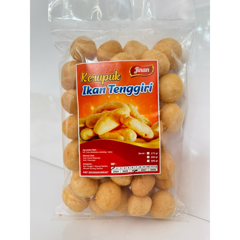 

Kerupuk Tengiri - Kerupuk Ikan Tengiri Jinan