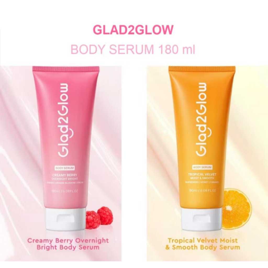 [180 ML] Glad2Glow Body serum Tube | Body Lotion dj