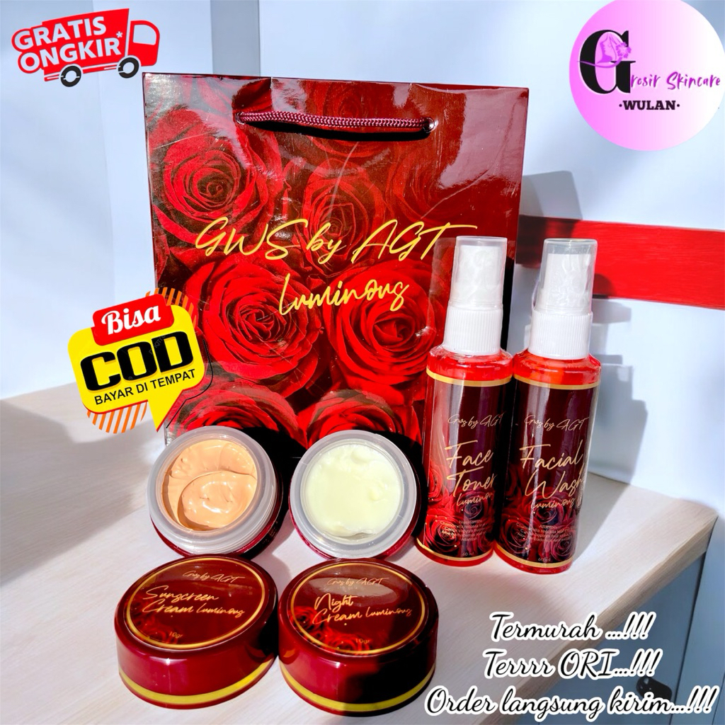 GWS LUMINOUS GWS BY AGT SKINCARE BPOM ORIGINAL GWS LUMINUS