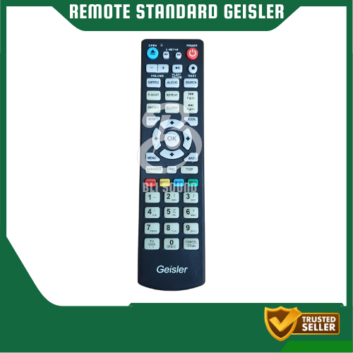 REMOTE STANDARD GEISLER ORIGINAL KARAOKE DVD PLAYER