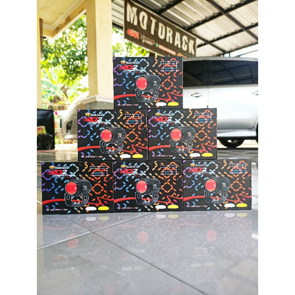 Lampu Tembak Laser D2 Pro Laser AES Hi Loo Premium Quality Plus Kipas Pendingin