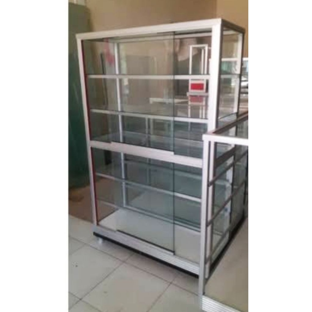 ETALASE TINGGI 150 CM 200 CM 1,5 METER 2 METER / ETALASE DISPLAY PAJANGAN TINGGI 1.5 M 2M / ETALASE 