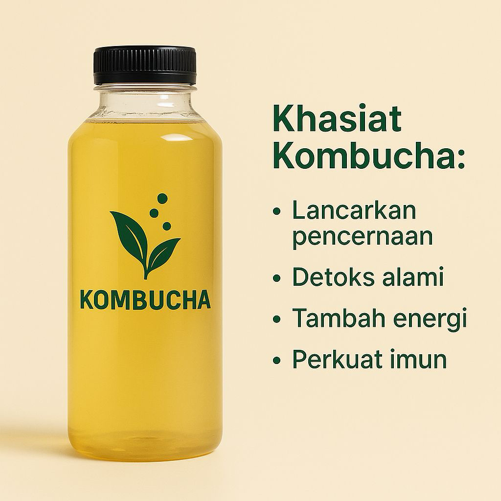 

KOMBUCHA MINUMAN BERKHASIAT 250Ml