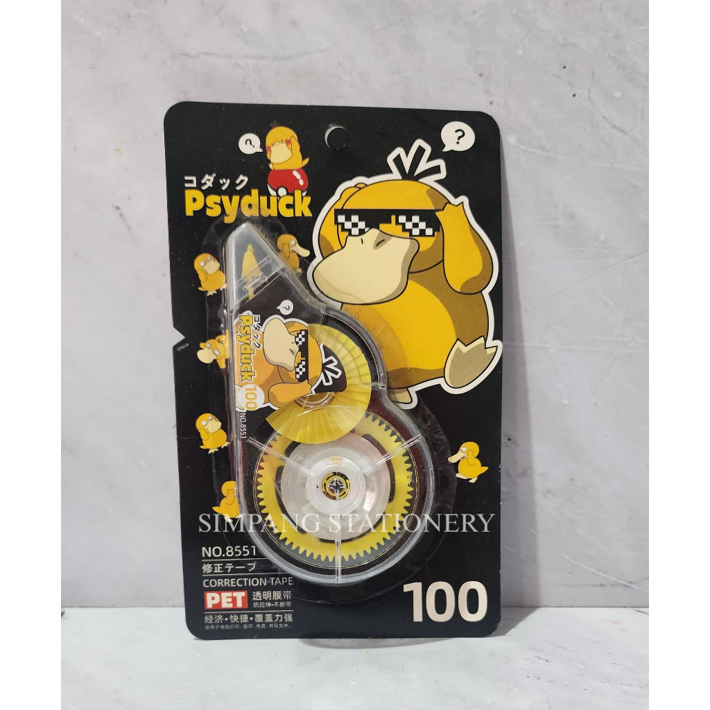 

TIPE X / CORRECTION TAPE PSYDUCK NO 8551 / BJ