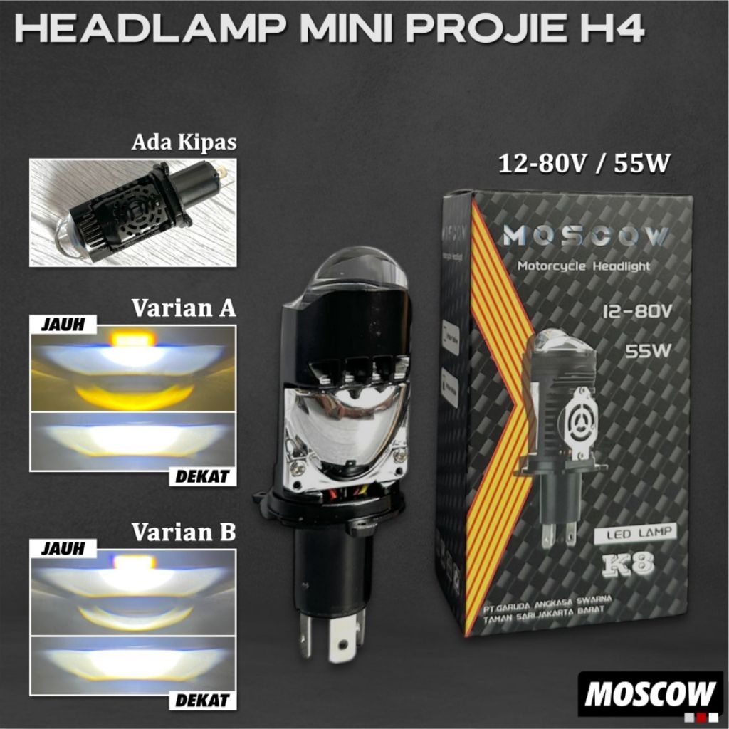 Lampu Tembak Laser H4 Bohlamp dop Laser h4