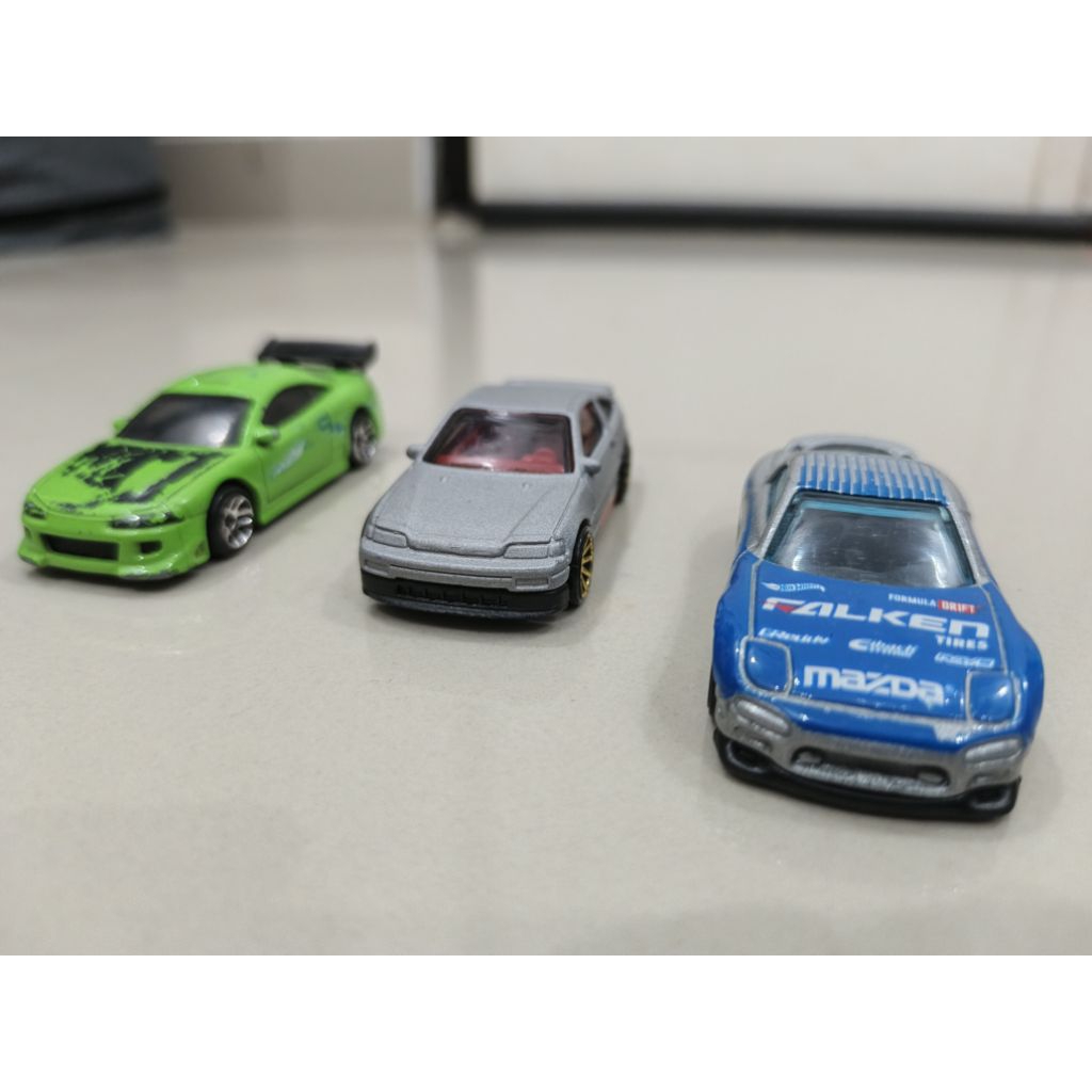 loosean (95 mitsubishi eclipse, 95 maxda rx-7, 88 honda cr-X)