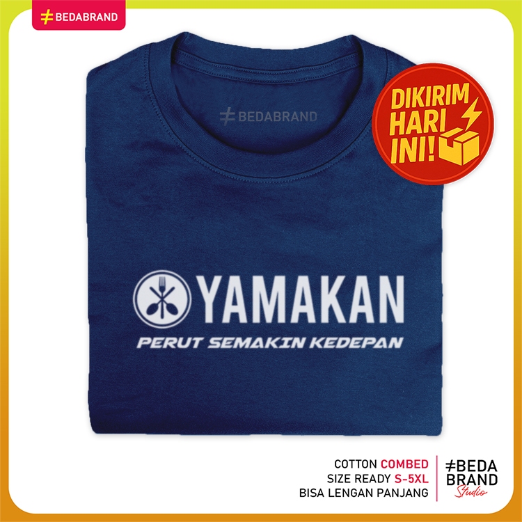 Kaos Plesetan Parodi Logo Brand Unik - Yamakan