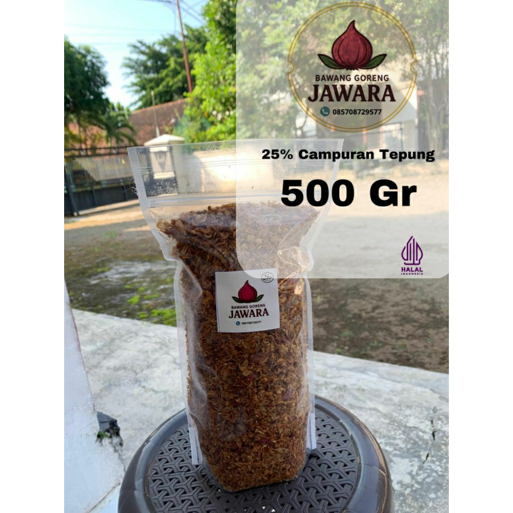 

Bawang Goreng Grade B+ 500 Gr Renyah Gurih Nikmat