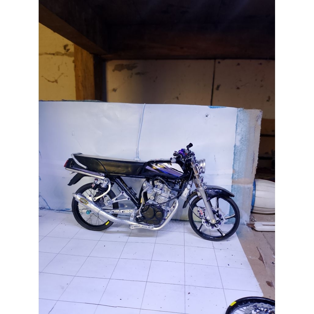 miniatur gl w9 full detail dan full baut titanium