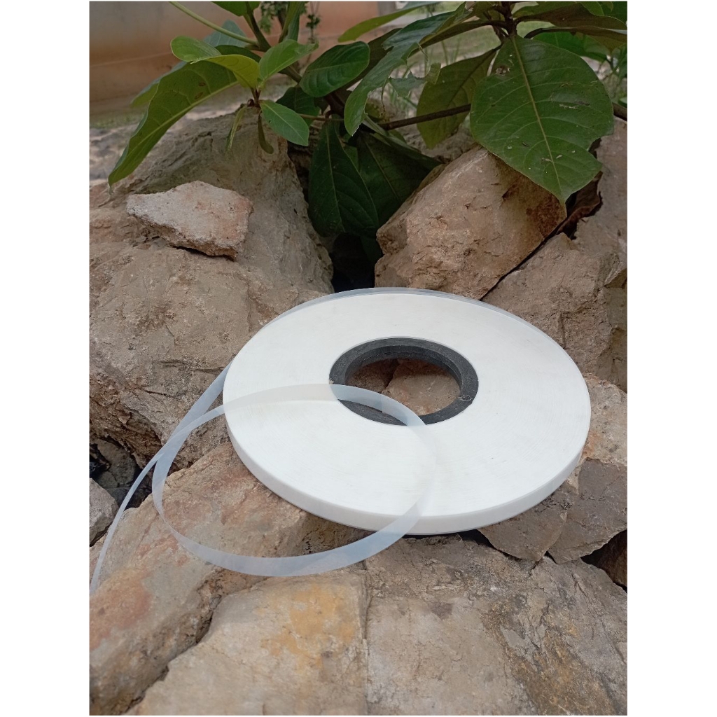 5 METER MIKA SENDAREN MIKA SOWANGAN SENDAREN NGUKLUK PUTIH SUSU LEBAR 12MM 1,2CM