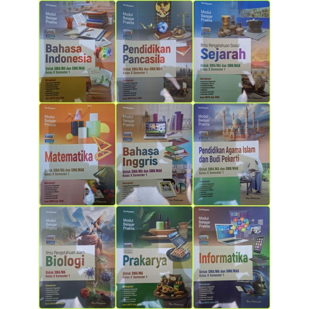 Buku Lks Viva Pakarindo SMA Kelas 10 Semester 1 Kurikulum Merdeka Tahun 2025