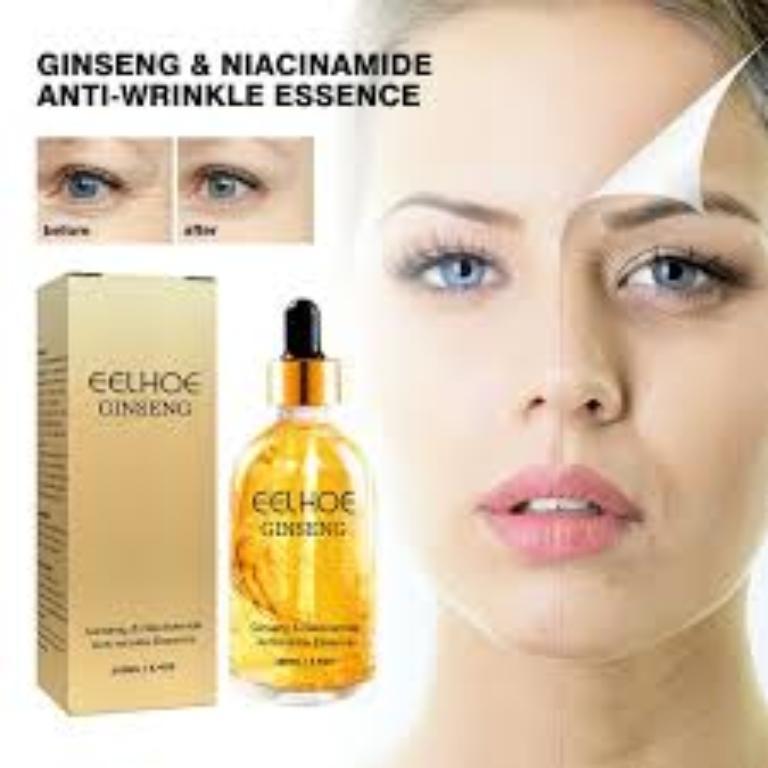 Ginseng Gold Peptide Anti wrinkle Facial Essential Oil Moisturizing and Moisturizing Serum Wajah