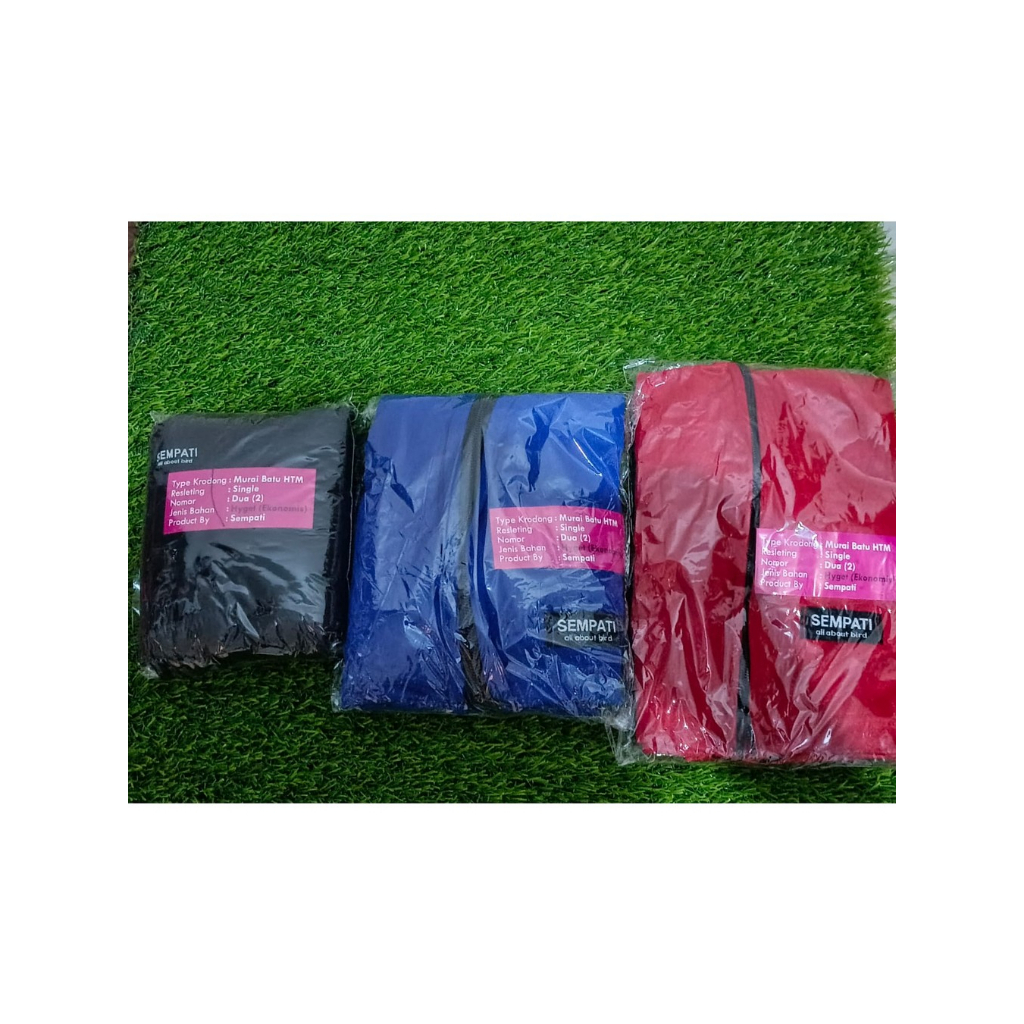 Kerodong Sangkar Kandang Burung Murai Batu HTM No 1, 2,