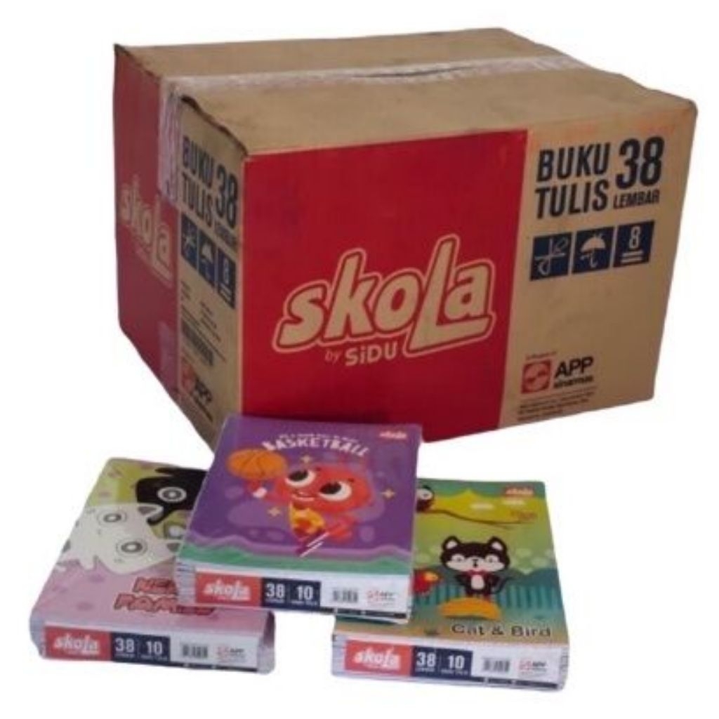 

buku tulis sidu skola isi 38lbr