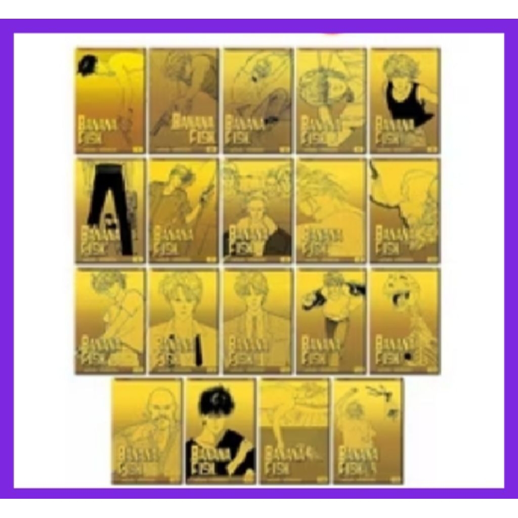 komik Banana fish complete 19 book - set vol1-19 by Akimi Yhosida
