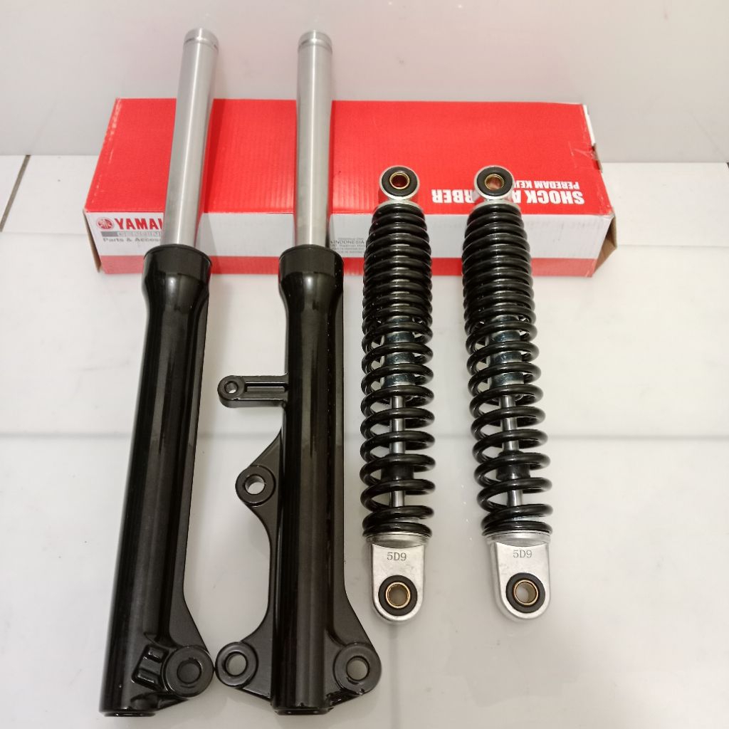 PAKET AS SHOCK DEPAN + BELAKANG JUPITER Z1 JUPITER Z1 JUPITER Z NEW SEPASANG 5D9 ORI