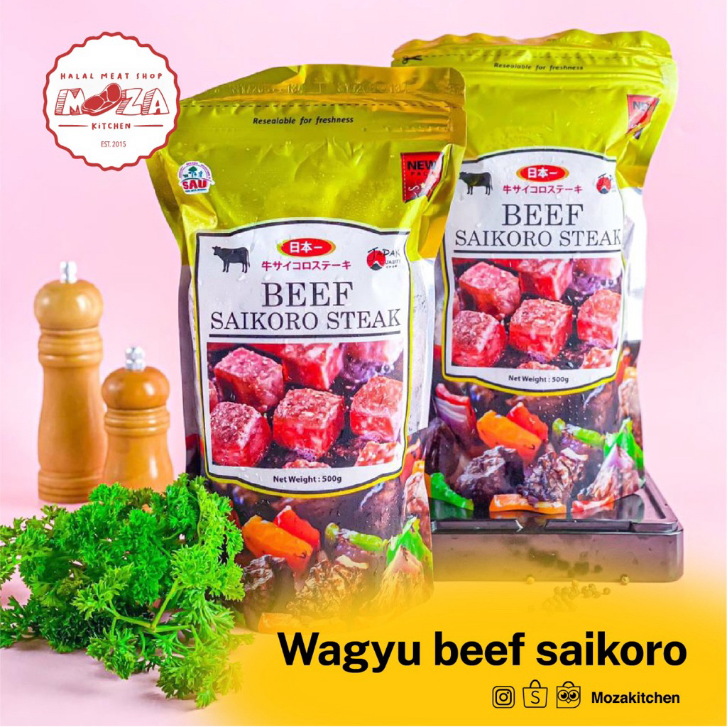 

wagyu cube saikoro (bukan meltique)