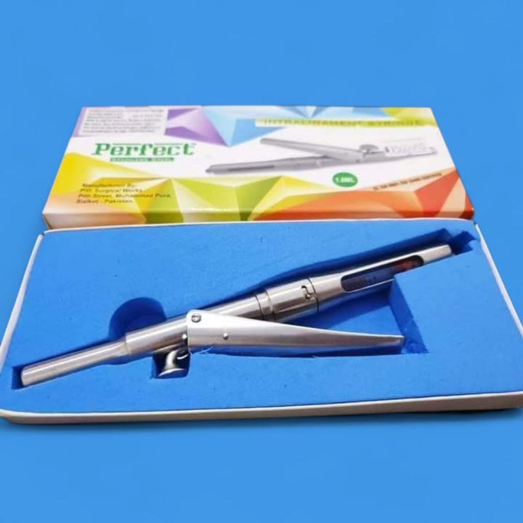 Perfect Automatic intraligament syringe titanium blue Dental