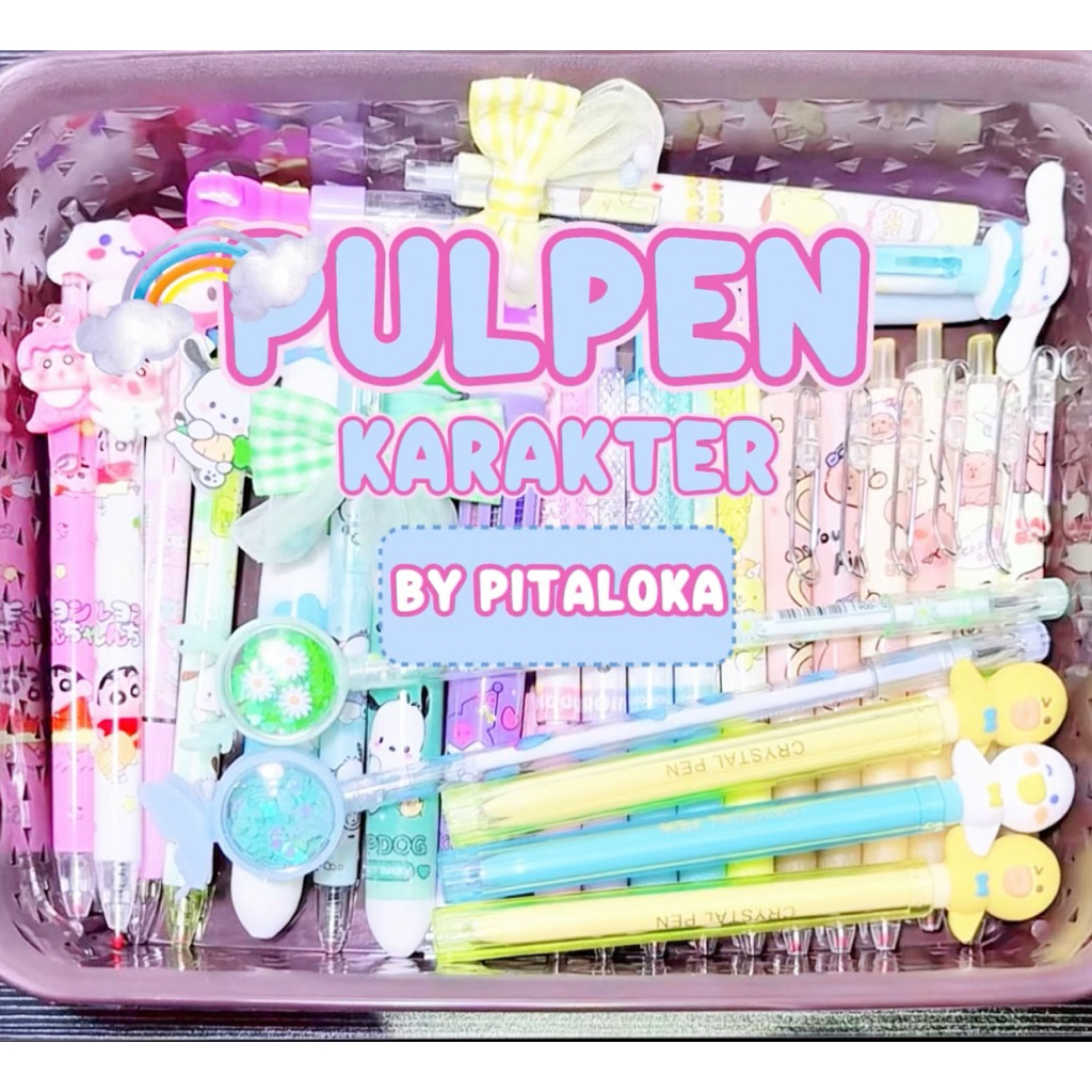 

Pulpen Karakter | Pulpen Sanrio | Pulpen Sinchan | Pulpen Capybara | Pulpen Bebek | Pulpen Pita | Pulpen Air | Pulpen Glitter | Pulpen 10 Warna | Pulpen 3 Warna | Pulpen Viral | Pulpen Anak - Anak