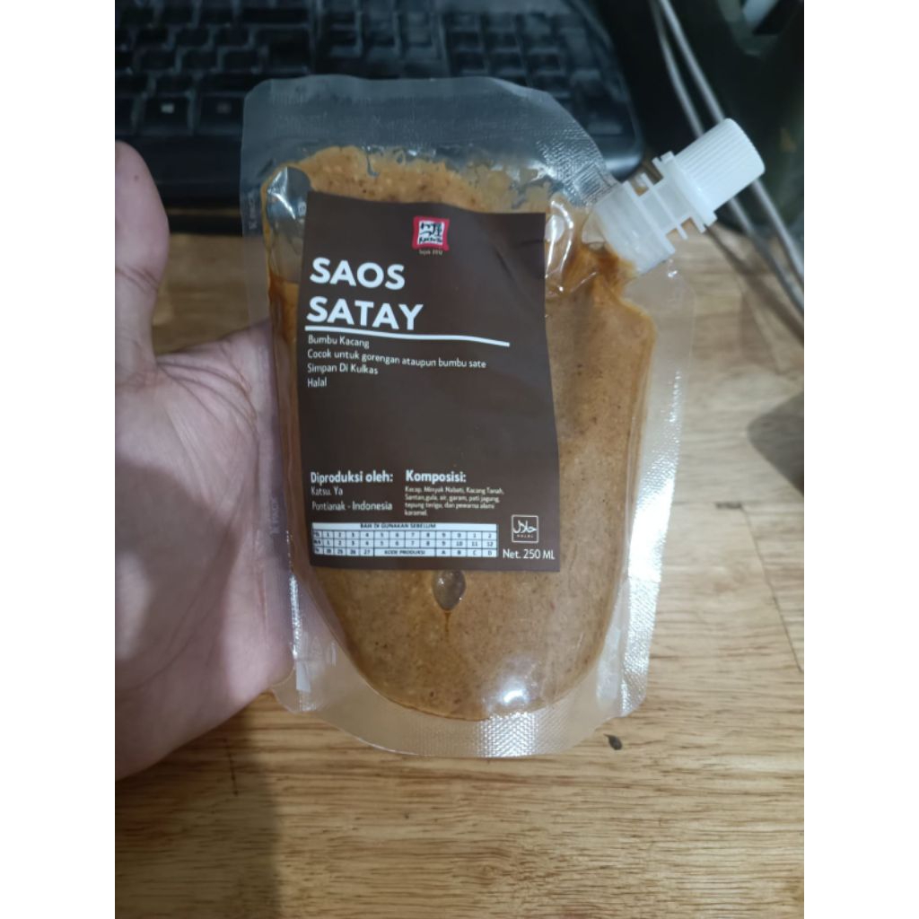 

Saos Satay / Sate 250 Mili