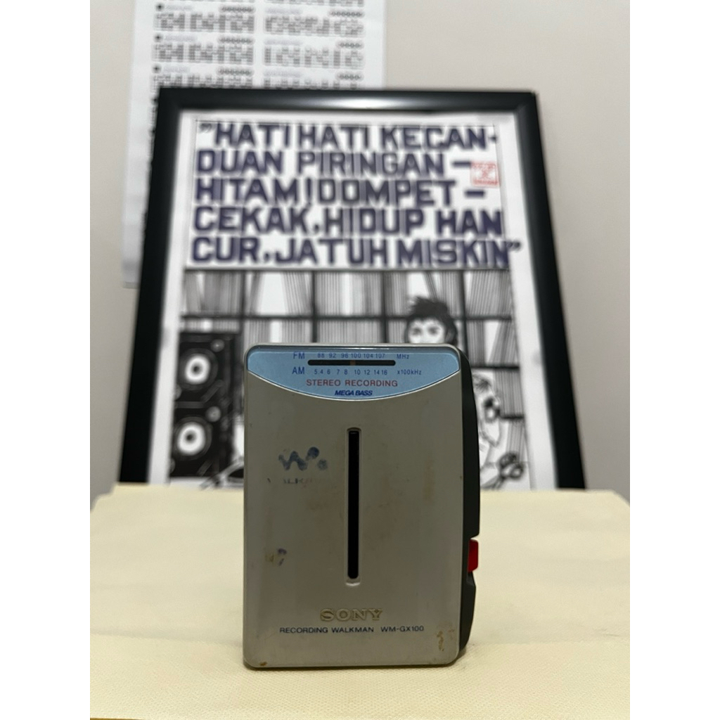 Walkman Sony WM-GX100 normal siap pake