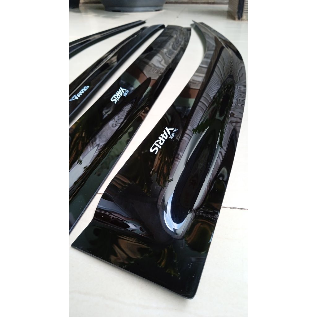 talang air All New Toyota Yaris Lele Gen 2 model standar slim cembung aksesoris mobil variasi mobil