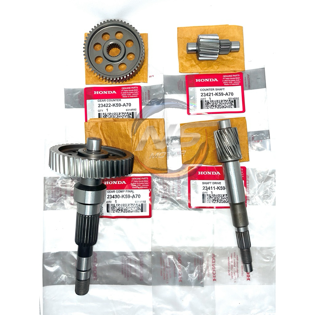 GIGI RASIO GARDAN SET VARIO 150 FI VARIO 150 NEW K59