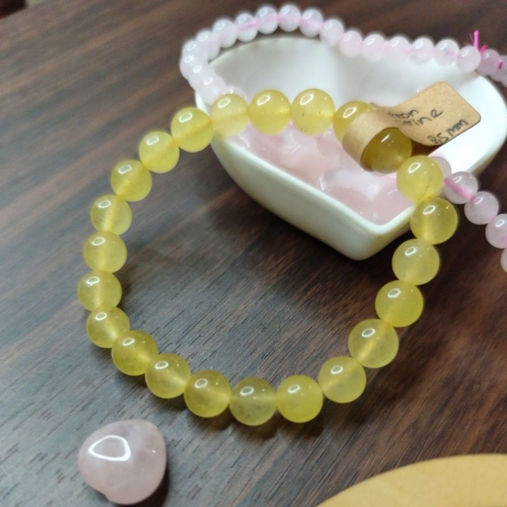 Gelang Lemon Citrine Natural Stone