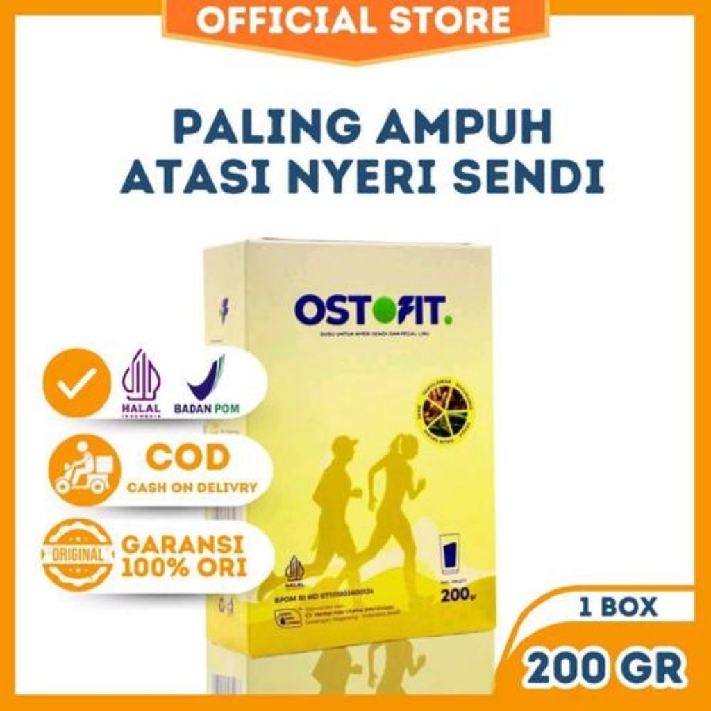 

OSTOFIT | Susu Nyeri Sendi Atasi Kebas Kesemutan Asam Urat Rematik Kolesterol Susu Sapi Murni Asli