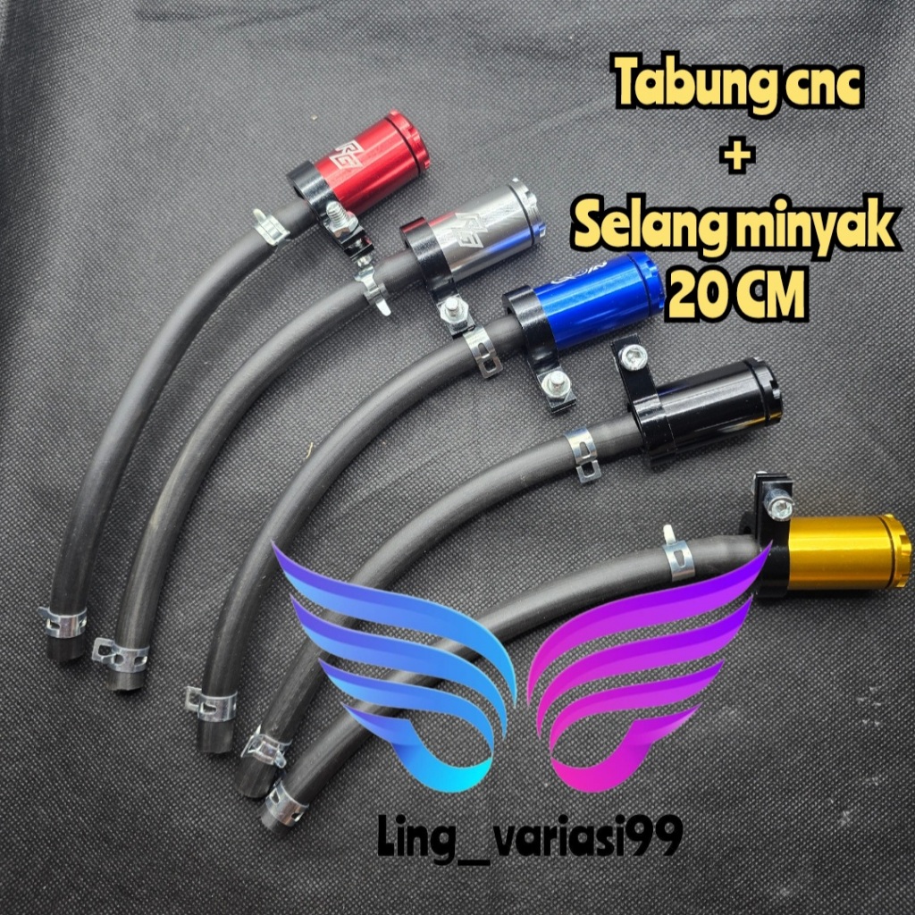TABUNG MINYAK REM VARIASI ATAS TABUNG TABUNG OIL + SELANG BREKET TABUNG MINYAK REM