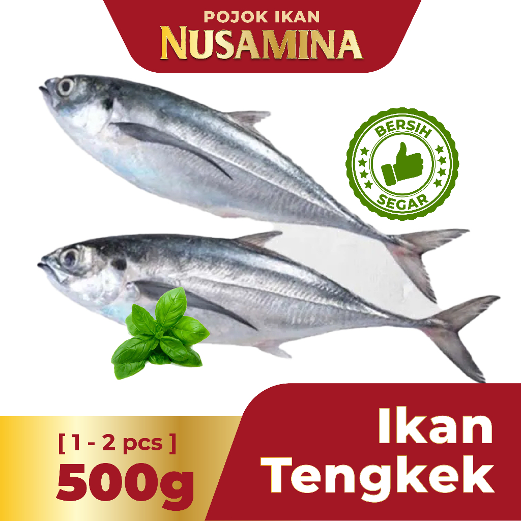 

Nusamina Ikan Tengkek Bersih Segar Frozen [1-2 pcs]/ 500gram