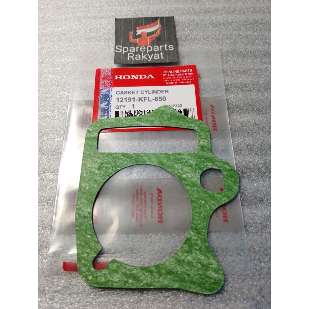 Paking Blok Bawah Perpak Blok Seher Supra Fit Lama Fit New Revo 100 SUPER