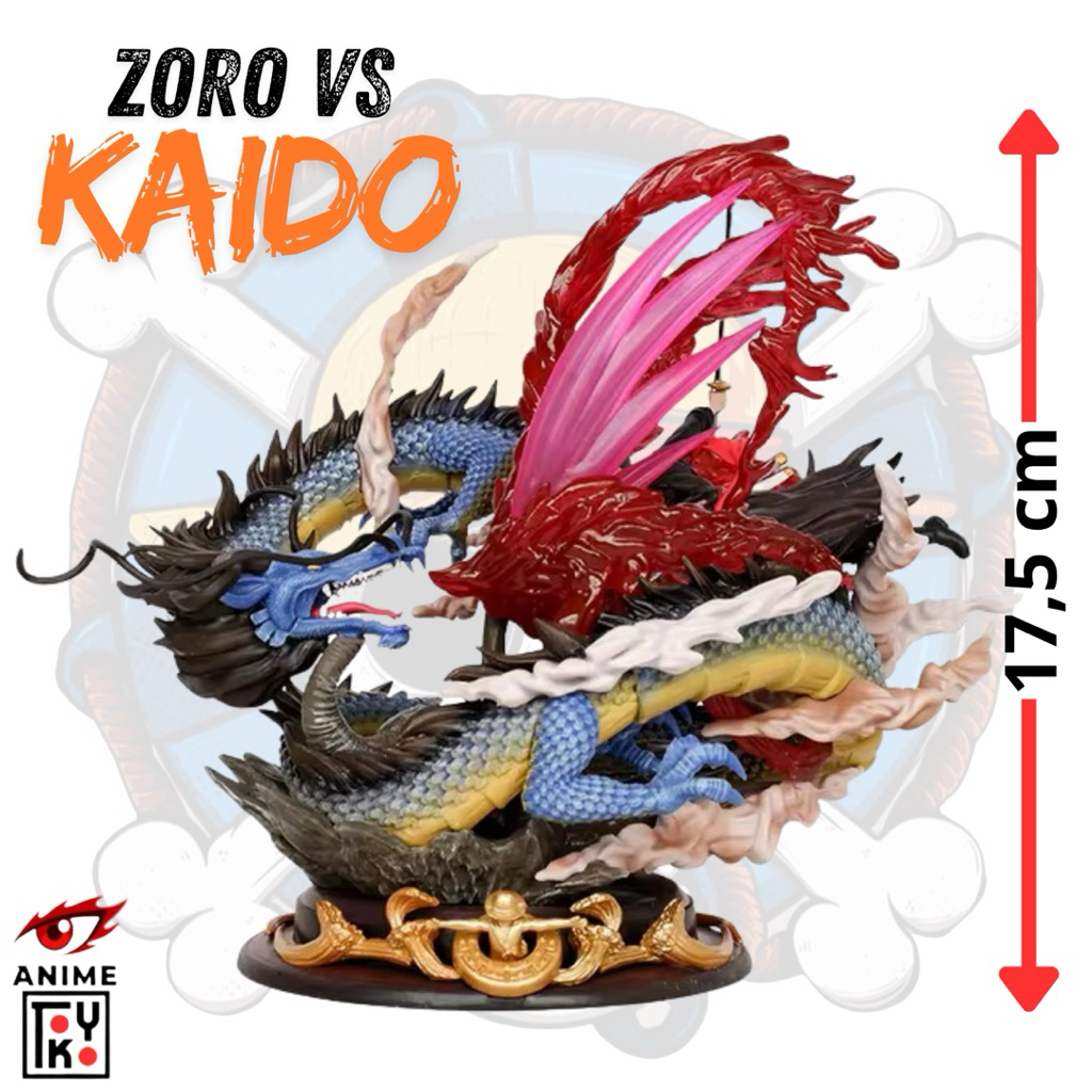 Action Figure one piece kaido vs Zoro