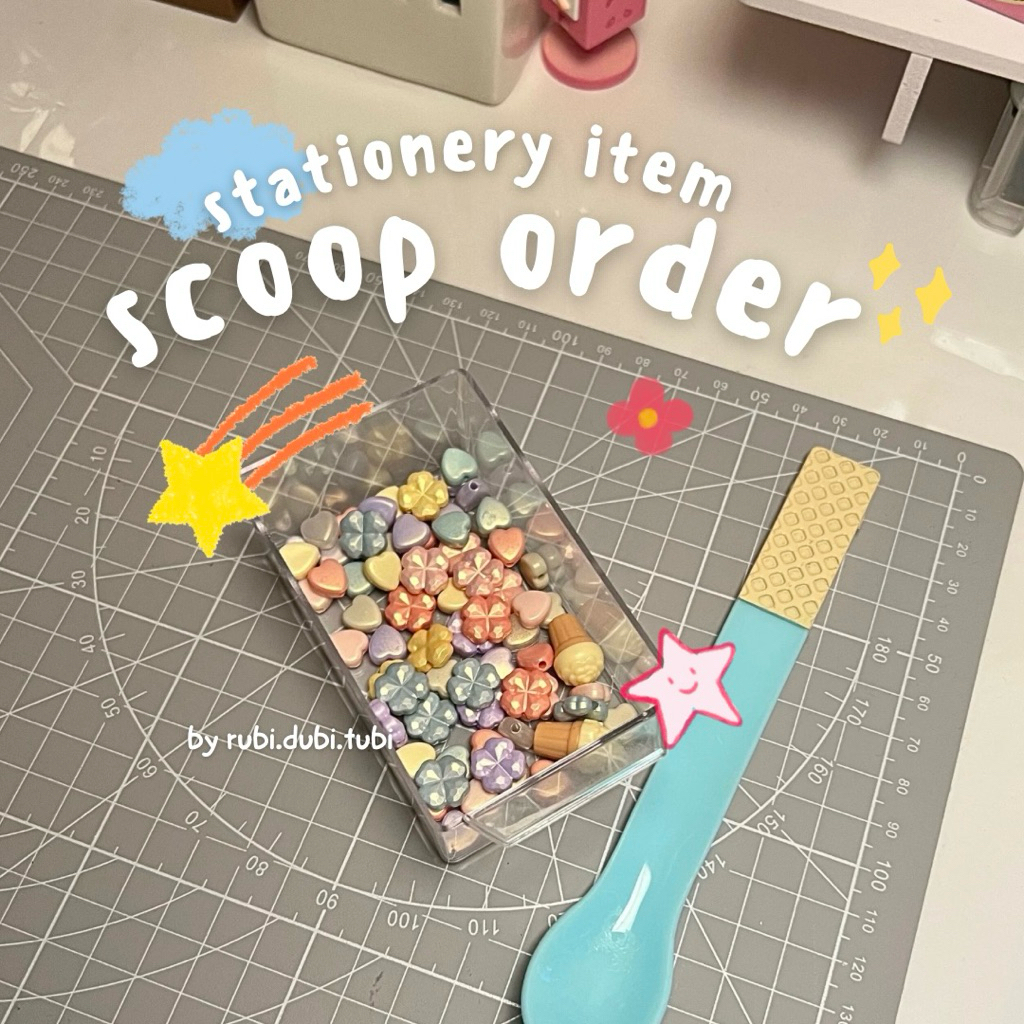 

Scoop Order Stationery Mix//Alat Tulis Aesthetic by RubiDubiTubi
