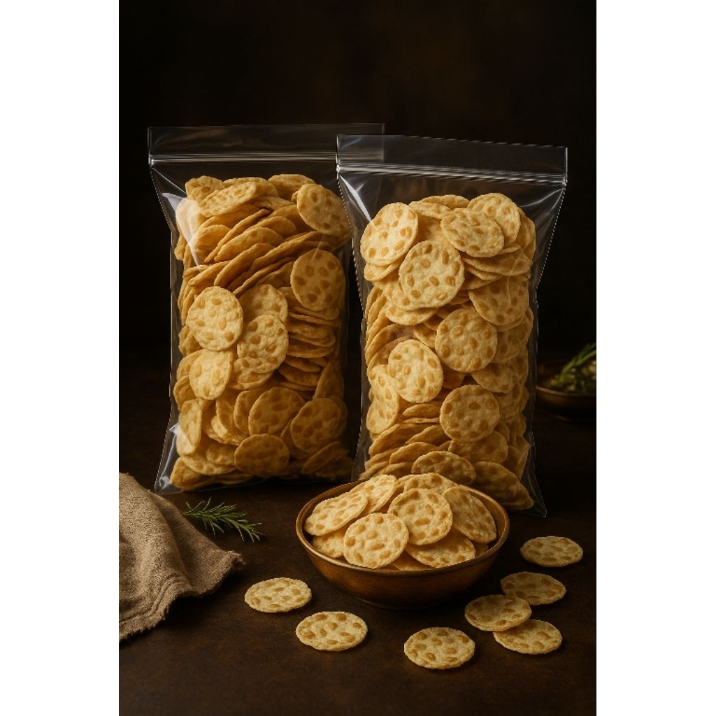 

keripik tempe oven sagu 500gram /camilan jajananshoope cemilan