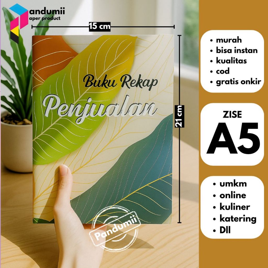 

Buku Rekap Penjualan Spiral A5 Buku Online Shop
