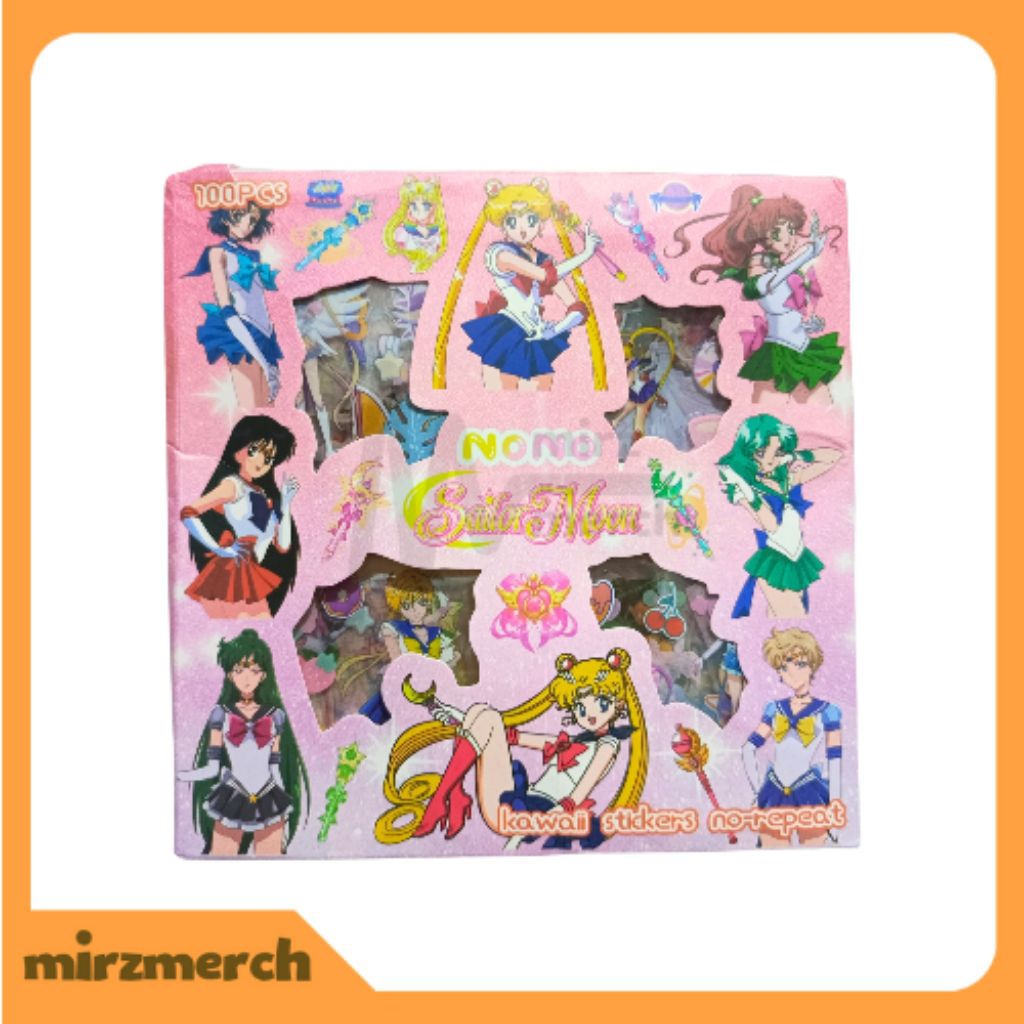 

Sticker Nono Karakter Sailor Moon Hiasan Tumblr Anak Transparan 5 dan 10 Lembar Termurah