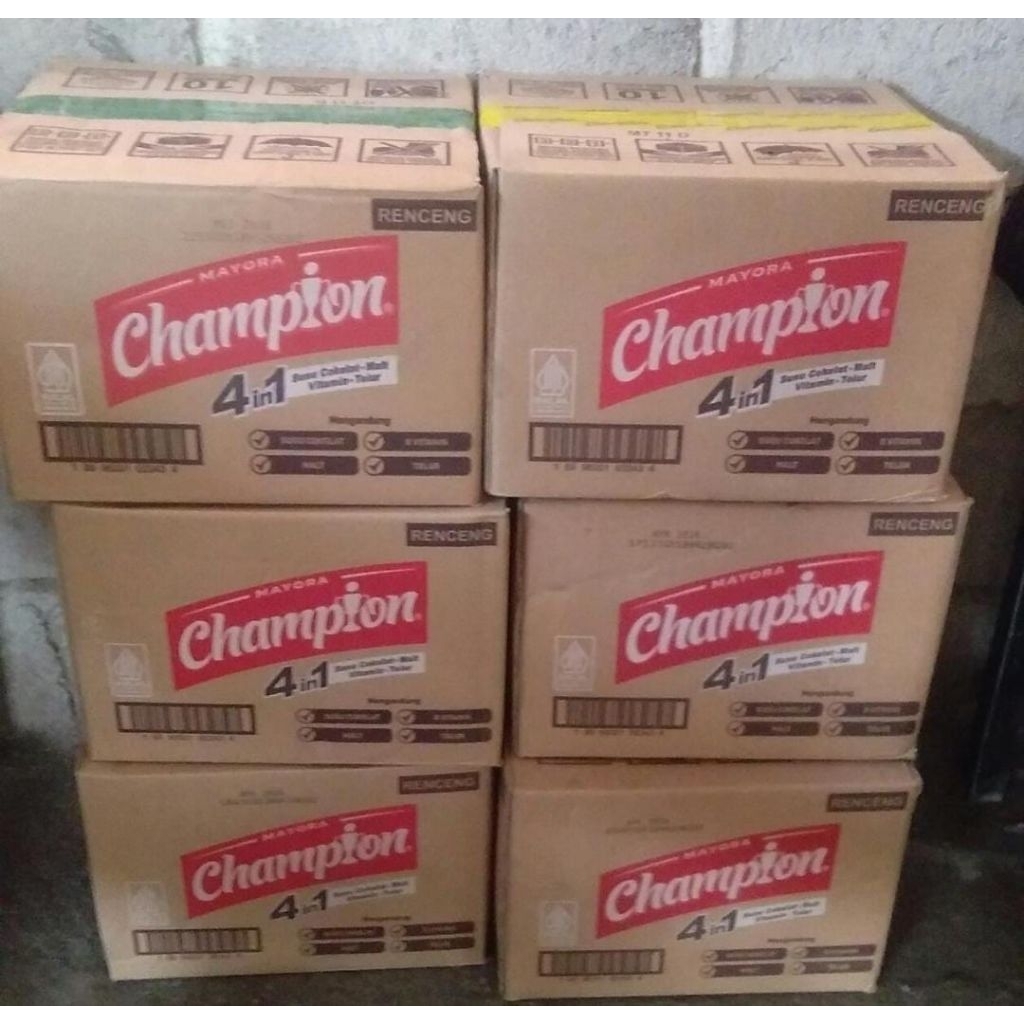 

Champion Cokelat 1 karton isi 12 renceng/isi 12 renceng/
