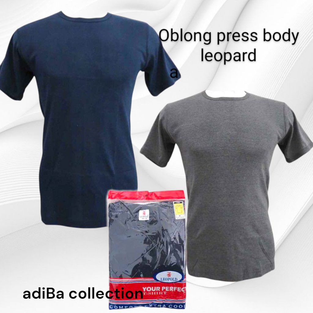 Kaos Dalam Leopold Sport Oblong Pria Round Leopold LPD TS 205 w