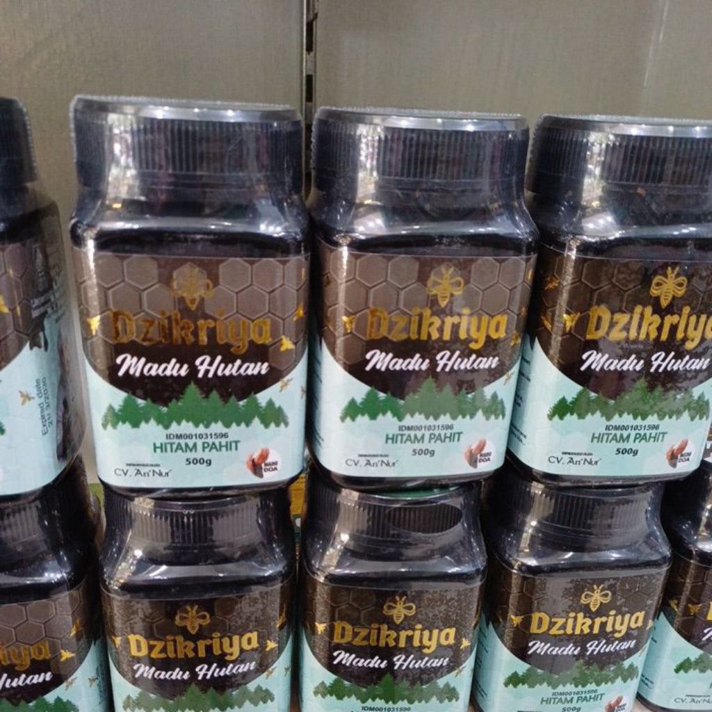 

madu dzikriya hitam 500 gram