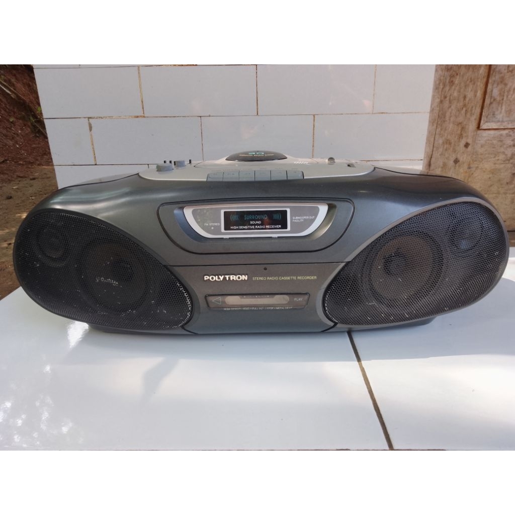 Compo Polytron PSC722C  / Pemutar Kaset Pita / Radio Tape