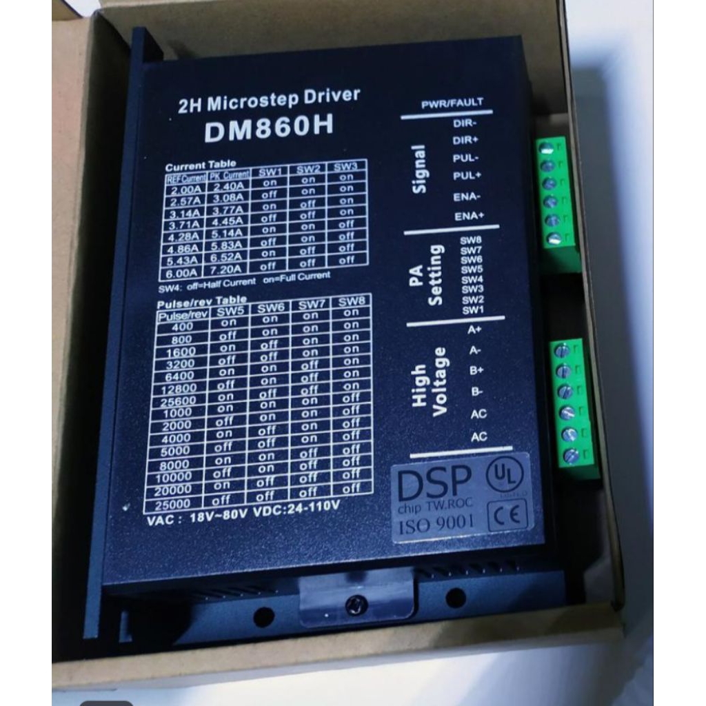 Driver Nema 34 2phase, 4wires DM860H/ Leadshine DMA860H