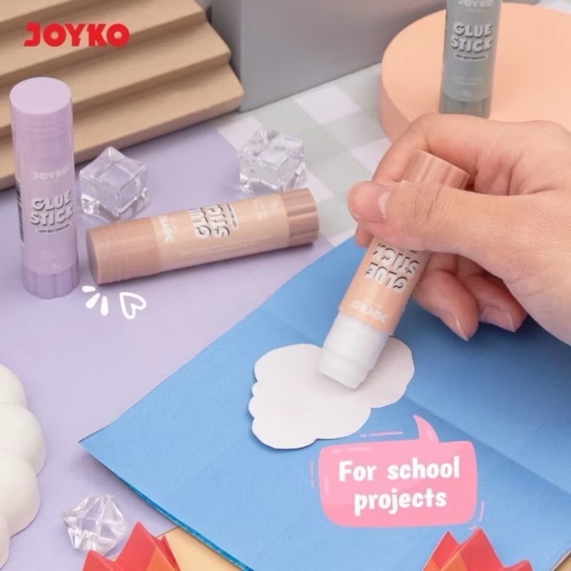 

LEM KERTAS PADAT LEM STIK LEM PUTAR LEM SEKOLAH LEM KANTOR LEM GLUE STICK LEM ANAK TK SD MURAH LUCU JOYKO MORANDI COLOR