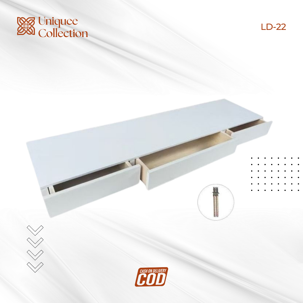 LD-22/Rak Dinding Laci Minimalis 3 Pintu/Rak Dinding Laci Serbaguna/Meja Rias Kosmetik/ Rak Dinding 