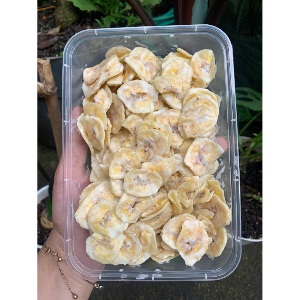 

Keripik Pisang White Chocolate / Keripik Pisang Terlaris / Keripik Pisang 500ml / 150gr