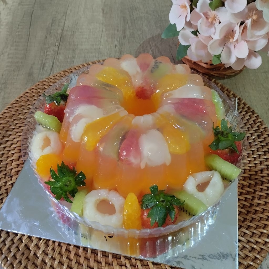 

Pudding Kaca Buah Mangga by Kal's Cake